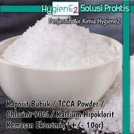 HYGIENEZ POWDER BLEACHING 10gr TCCA POWDER/ 90% CHLORINE/ HIPOKLORIT CALCIUM/ Complete Natural Chemi
