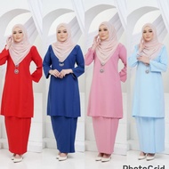 Raya2023 AMEENA KURUNG PAHANG muslimah bridesmaid kain lipat batik office/casual wear