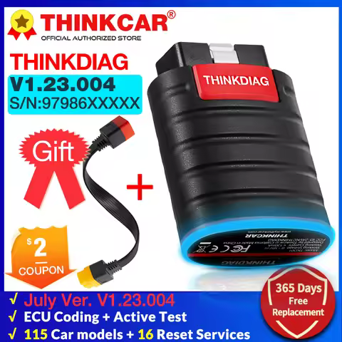 THINKCAR Hot chip Thinkdiag Full System OBD2 Diagnostic Tool old version 16 reset services Ecu codin