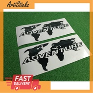 sticker box motor adventure