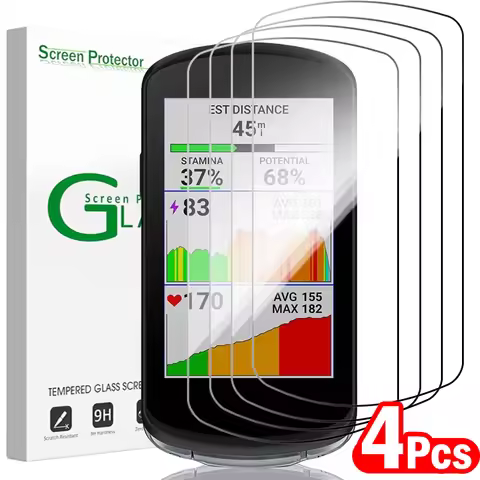 1-4Pcs Tempered Glass for Garmin Edge 1030/1040 HD Clear Screen Protector Protective Film for Garmin