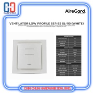 AireGard VENTILATORS [4" SQUARE] - WHITE(SL-110)