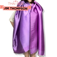 ผ้าไหมแท้ Jim thompson ขนาดใหญ่ 64 cmx220 cm ทูโทน