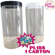 Cookies Container 1 Carton With Bubble Wrap | Balang Kuih Raya | Balang Biskut | Cylinder Cookies Co
