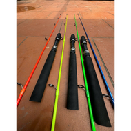 CẦN ĐẶC CẮM GỐC dài 1m5 Cần Câu Đọt Dẻo tải tĩnh 5kg ngọn 1li3 chuyên câu bè câu lure - Cần cắm gốc