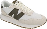 New Balance Men's 237 V1 Classic Road Running Shoe, Sea Salt/Woodland, 9.5