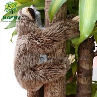 NAESV Sloth Plush Toy Kids Toy Cute Cuddly Real Life Children Gifts Lifelike Soft Plush Sloth