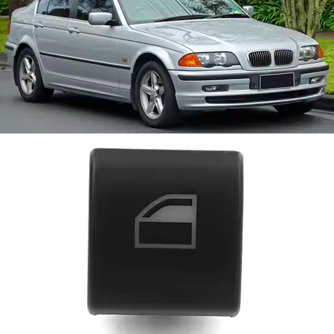 Door Window Glass Switch Buttons Frame Cover For BMW 3 Serisi E46 97-20 61318381514 Glass Switch But