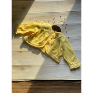Cardigan cardigan cardigan warm yellow baby child 3m 6M