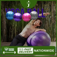 J. Office - Yoga Ball Gym Balance Ball Exercise Ball Fitness Balls Pilates Workout Ball Gym Ball