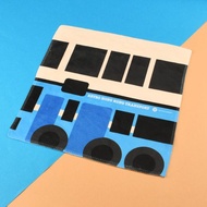 港式懷舊交通工具系列萬用毛巾手巾 - 中華巴士 China Bus