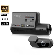VIOFO A139 PRO 4K 3CH/ 2CH Dash Cam Front 4K 2160P + Interior 1080P + Rear 1080P 5GHz Wi-Fi GPS Dash
