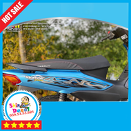 Tem rời mẫu lửa cho Wave Alpha 110 xanh