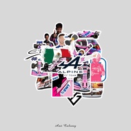 Sticker Pack Formula 1 F1 Sticker Vinyl Doff Lamination | Alpine Sticker