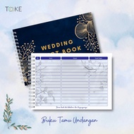 WEDDING GUEST BOOK WEDDING GUEST BOOK WEDDING PARTY GUEST BOOK/ by. TOKE
