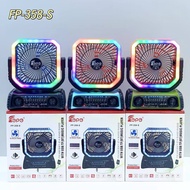 FP-358-S solar fan Bluetooth speaker usb charging strong wind portable fishing camping tent fan spea