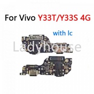 1-5pcs With IC Charge Board For Vivo Y33T/Y33S 4G USB Charging Dock Port Socket Jack Plug Connector 
