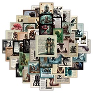 54 MYTHICAL MONSTERS Sticker Set