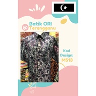 Baju Batik Terengganu VIRAL (LELAKI) SET B - Kualiti PREMIUM Lengan Pendek SLIM FIT
