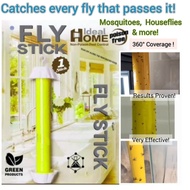 [SG] 4pcs Very Effective Sticky Fly Stick Glue Trap for Mosquitoes, Flying Insects, Flies, Drain Fly