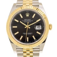 （現貨）全新25年Date ROLEX ROLEX 勞力士 恒動日誌型 126333 DATEJUST 126333-0014 亮黑色