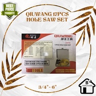 Qiu Wang 17 pcs Hole Saw Set 3/4” (19mm) -6” (150mm) Ceiling Hole