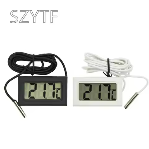 1PC FY-10 Min LCD Display Digital Thermometer Car Refrigerator Aquarium Fish Tank Embedded Electroni