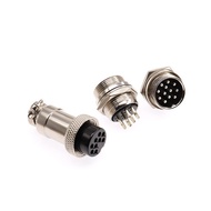 GX20 Aviation Plug Socket 2P3 Core 5 Core 6/7/8/9/10/Hole 12 Pin Male Female Connector Wire Connecto