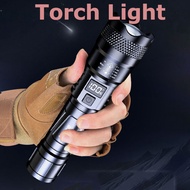 Torch Light Flashlight Touch Light Rechargeable Waterproof Multi-Function Torch Light Outdoor Campin