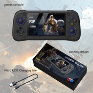 2025 New Style G28 Open Source System 14cm Handheld Game Console HDMI TV PS1 Nostalgic Street Two-Pl