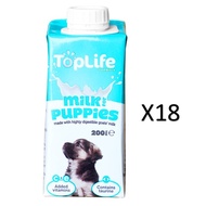 Top Life Puppy/dog Goat Milk 200ml x18 Toplife (Sept Expiry)
