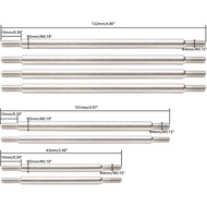 8pcs Stainless Steel Links Set 12.8" (324mm) Wheelbase Linkage Pull Rod for TRX-4 Defender 1/10 RC C