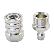 Quick Connect 1/4" To M22 Hose Converter High Pressure Wash Quick Connect Adaptor Car Wash Accessori