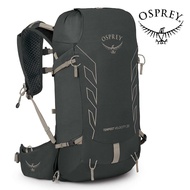 【Osprey 美國】Tempest Velocity 20 越野背包 女 木炭黑/褐 M/L｜野跑背包 越野跑步疾行 中短程健行後背包