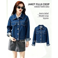 Jeans Jacket ThickWanita with No Pockets By Cambly Wear