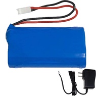 7.4V 2600mAh 2 Cell Lithium ion 18650 19.24Wh Rechange Battery Pack with 2 Pin MTA-100 Connectors (B
