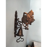 Bel Pintu Lonceng Motif Semar Soegeng Rawoeh Antik Asli Kuningan