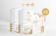 (สูตรใหม่) รองพื้นเจ้านางผิวกระจก แบบกล่อง (6กล่อง) - Chaonang Glass Skin Foundation SPF30 PA+++ 5g.