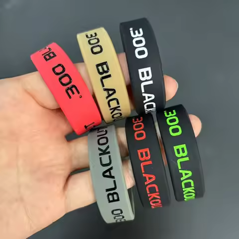 2/4 /6 PCS/Set Tactical .300 BLACKOUT Magazine Marking Band for M4/M16 AR15 AK 47 74 Universal Hunti