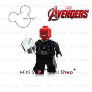 [Mini Shop+] LEGO Marvel Super Heros 76017 Avengers Captain America vs. Hydra sh0107 Red Skull