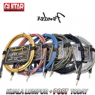 Guitar & Bass Jack Cable Fender Vintage Voltage 3 Meters 6 Meters Premium