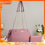 S WISS POLO Ladies 3 In 1 Set Quilted Bag - Multi Colour HHP 3876