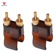 Brass Fine Tuner Set of 2 Pieces- Professional Erhu String Adjusters for Accurate for Precise Erhu T