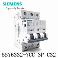 Siemens Small Circuit Breaker 5SY63327CC Air Switch 5SY6332-7CC 3P C Type 32A
