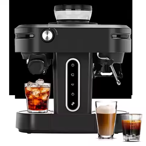 Ac510 Professional Small Espresso Coffee Maker Expresso Coffee Machine With Grinder