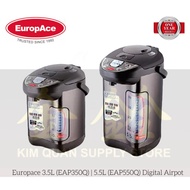 EuropAce 3.5L | 5.5L Electric Digital Airpot EAP350Q | EAP 350Q  EAP550Q | EAP 550Q [One Year Warranty]