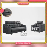 Sofa Baldu Kelabu Sofa 1 Seater 2 Seater 3 Seater 1+2+3 Seater