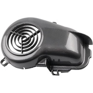 JOG 50 3YK 3KJ VINO 5AU 4JP Aprio Motorcycle Engine Imitation Carbon Fiber Fan Cover Cooling Fan Cov