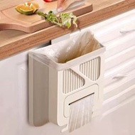 壁掛式可折疊廚房垃圾桶