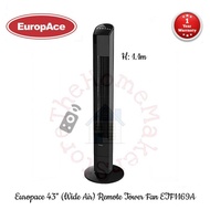 Europace 43" Wide Air Remote Tower Fan ETF1169A | ETF 1169A (1 Year Warranty)